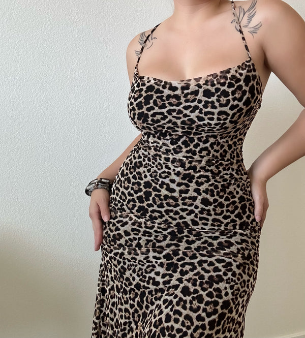Miranda Cheetah Dress