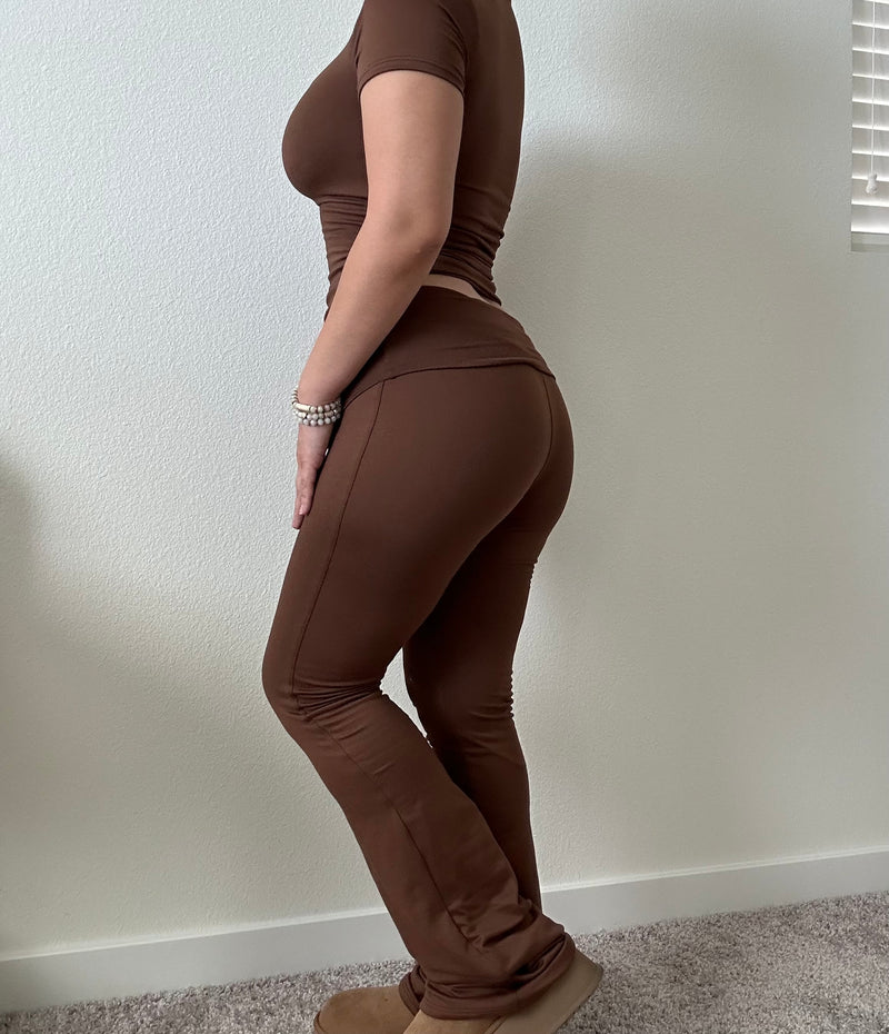 Chocolate Yoga Leggings